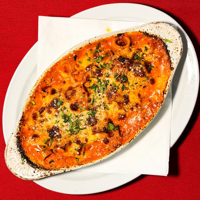 Baked Rigatoni.