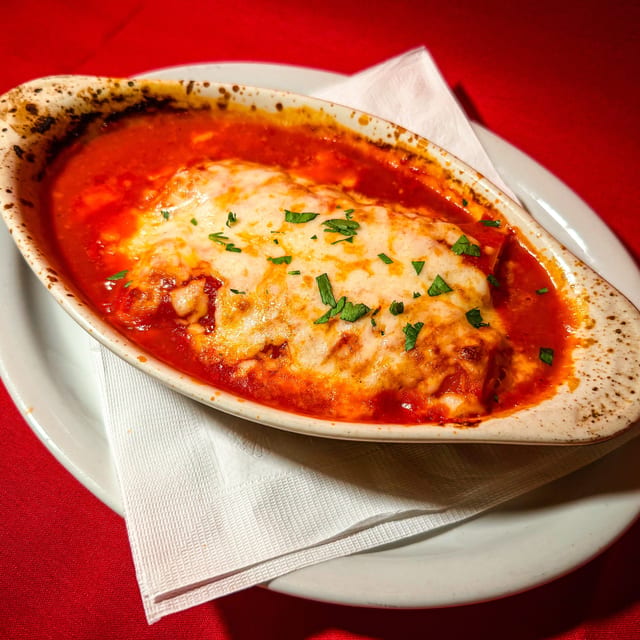 Manicotti.
