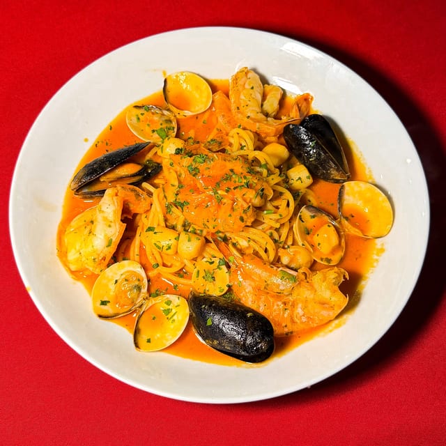 Seafood Pomodoro.