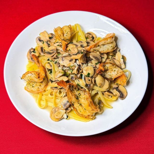 Shrimp Scampi.