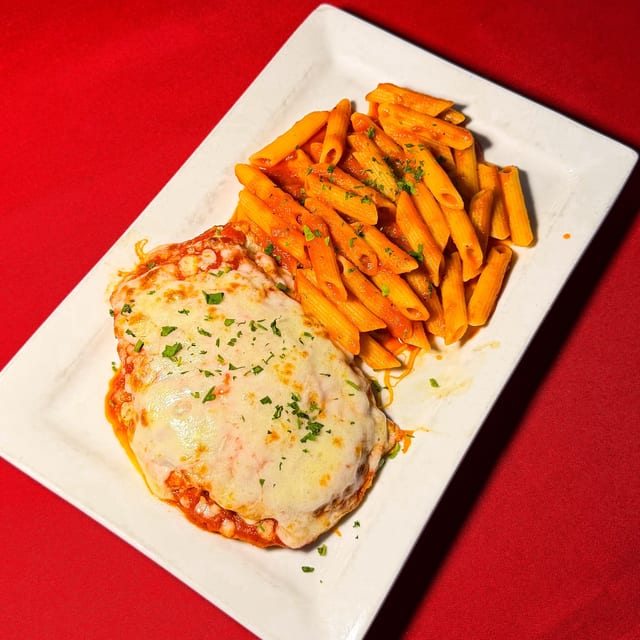Eggplant Parm.
