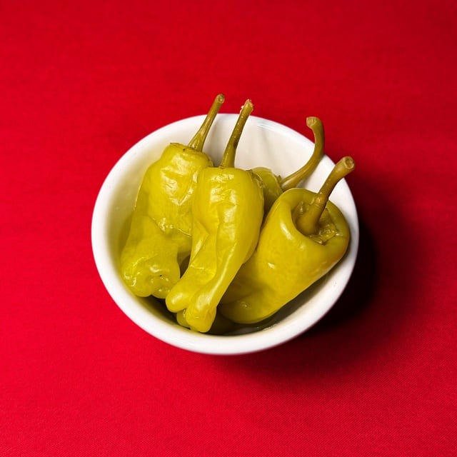 Side of Pepperoncini.