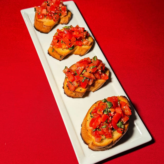 Bruschetta.