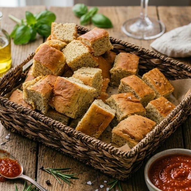 Focaccia Bread.