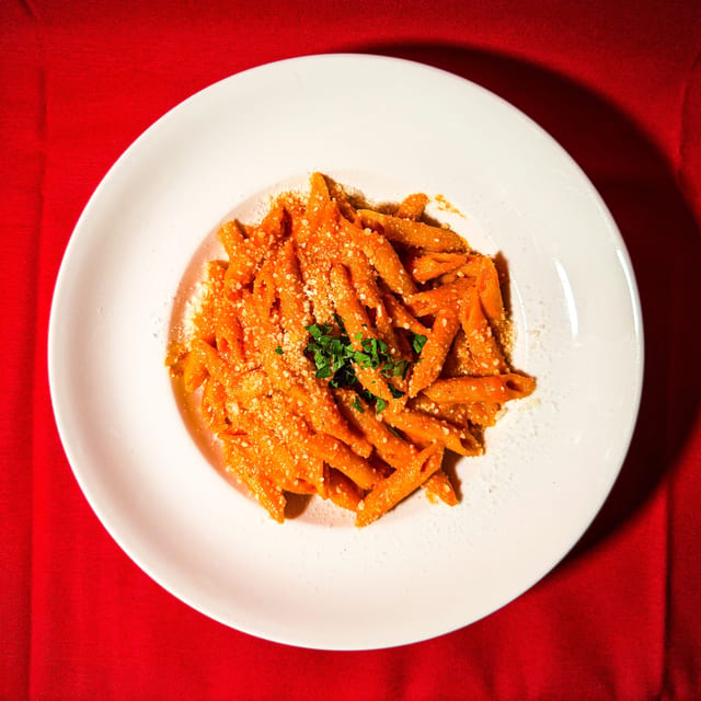 Penne ala Vodka.