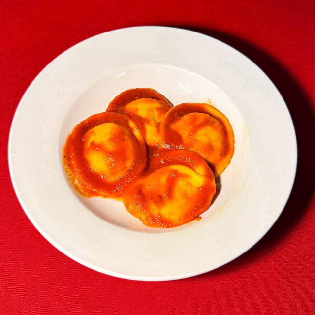Kids Cheese Ravioli.