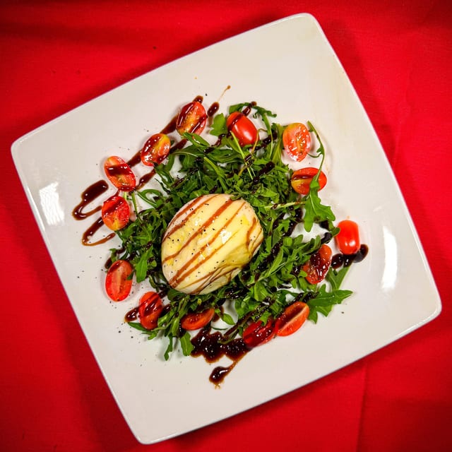 Burrata Caprese.