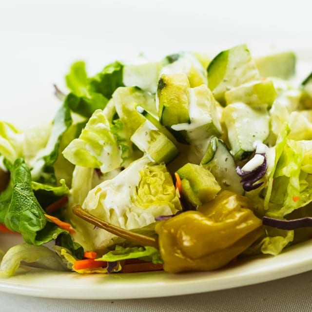 Dinner Ranch salad.