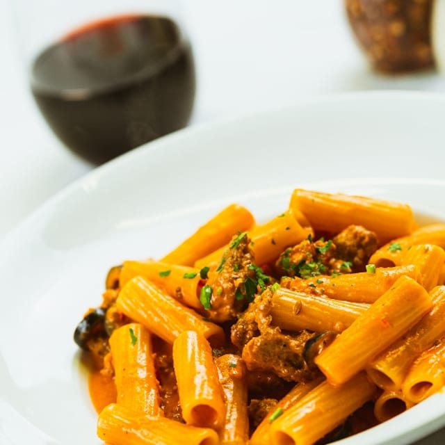 Rigatoni Diavolo.