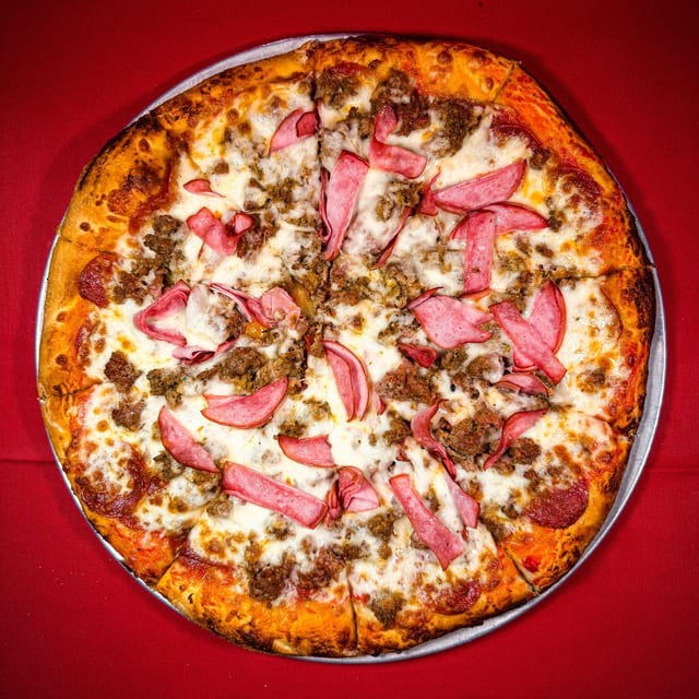 16'' Meat Lovers.