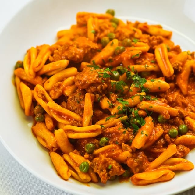 Cavatelli.