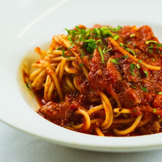 Spaghetti Bolognese.